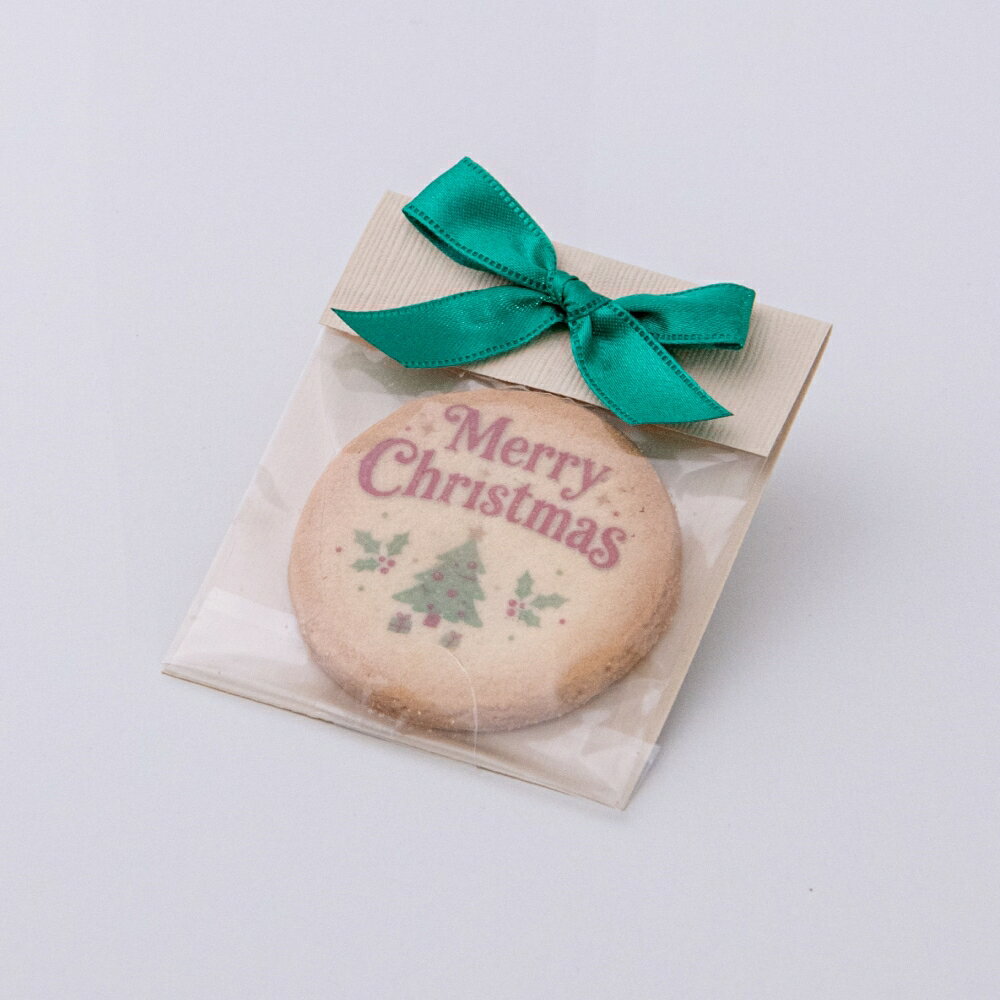 クリスマスクッキー　 プリントクッキー　クリスマスB　ツリーa（単品）　※クリス...