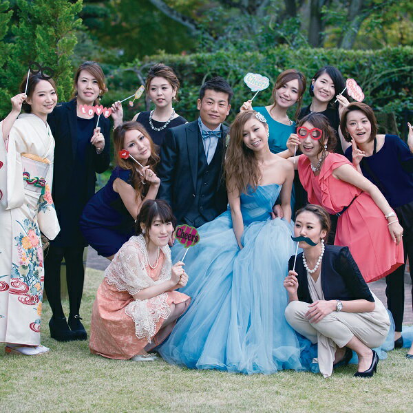 演出 送料無料 パーティーフォトプロップスW　結婚式 演出 プレゼント ウエディング ウェディング ブライダル ウエディング グッズ イベント 写真 アイテム 撮影 グッズ