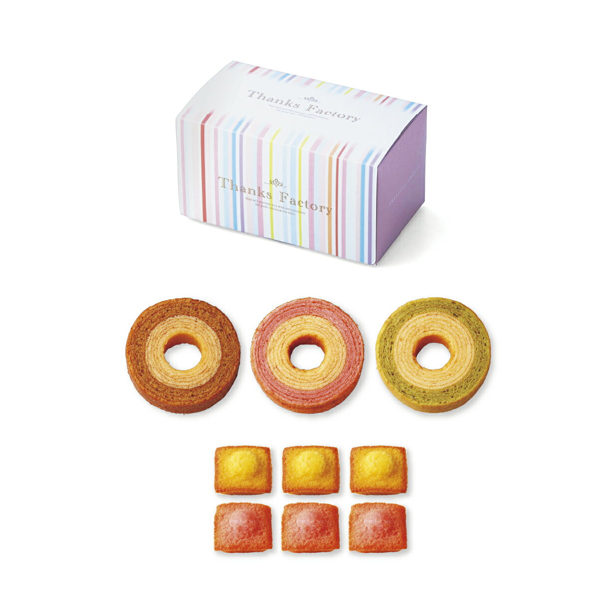 Rakuten - 引き菓子 彩irodoriスイーツセット 内祝 ギフト 結婚式 スイーツ バウムクーヘン 内祝 お返し 詰合せ お菓子 母の日 プレゼント スイーツ 詰め合わせ 常温