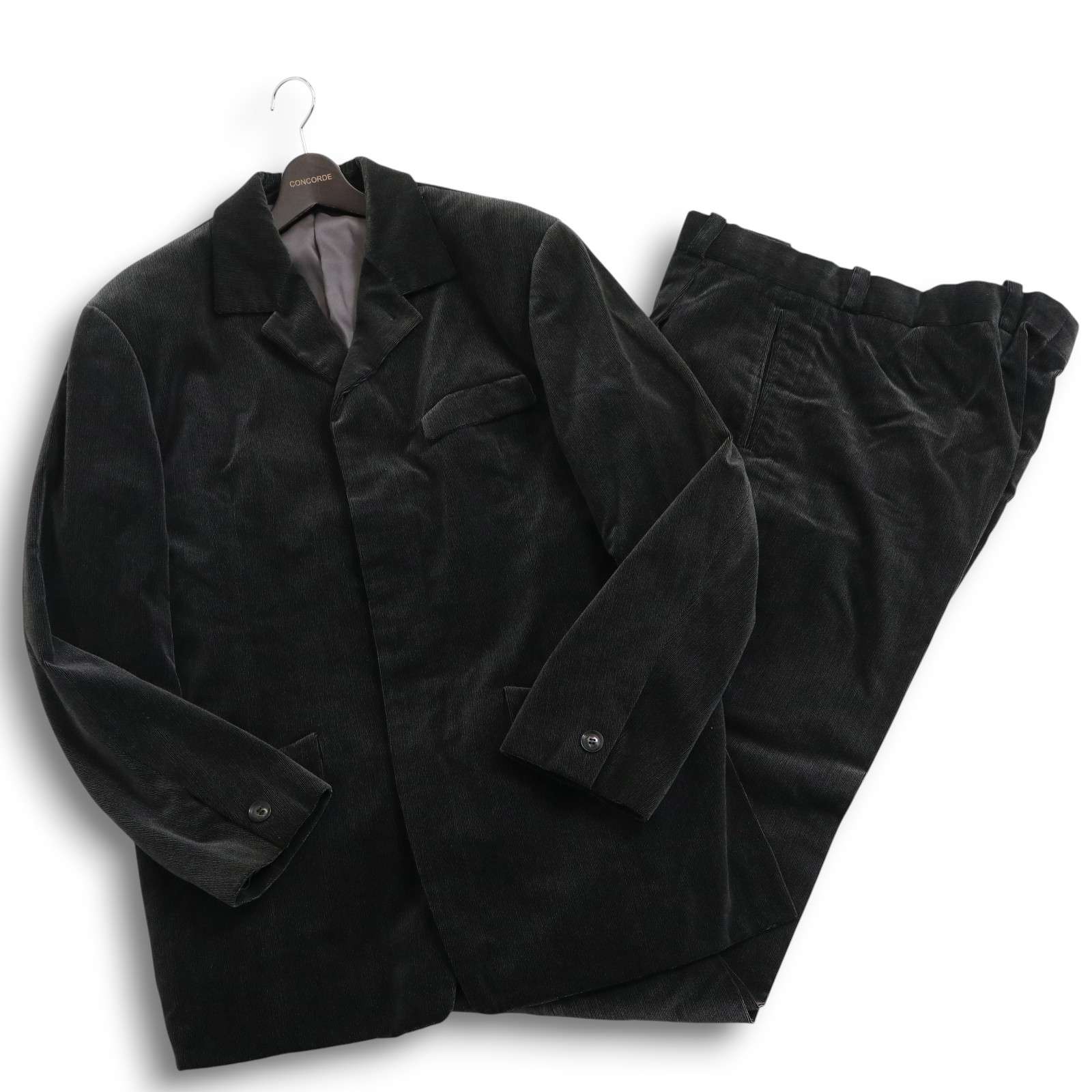 Giove Giunoe ジョーブジュノー 秋冬 Pontoglio コーデュロイ★ セットアップ スーツ Sz.52　メンズ 日本製 大きいサイズ