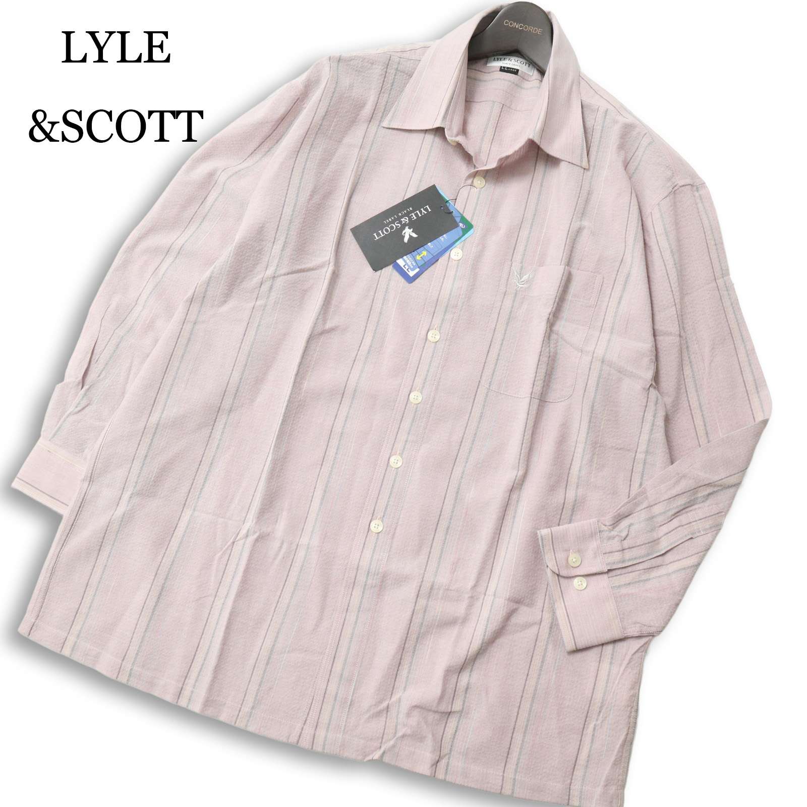 （新品）Lyle & Scott メンズシャツ L クリーム　購入金額13000 楽天市場】Lyle&Scott ライル＆スコット（カジュアルシャツ｜トップス