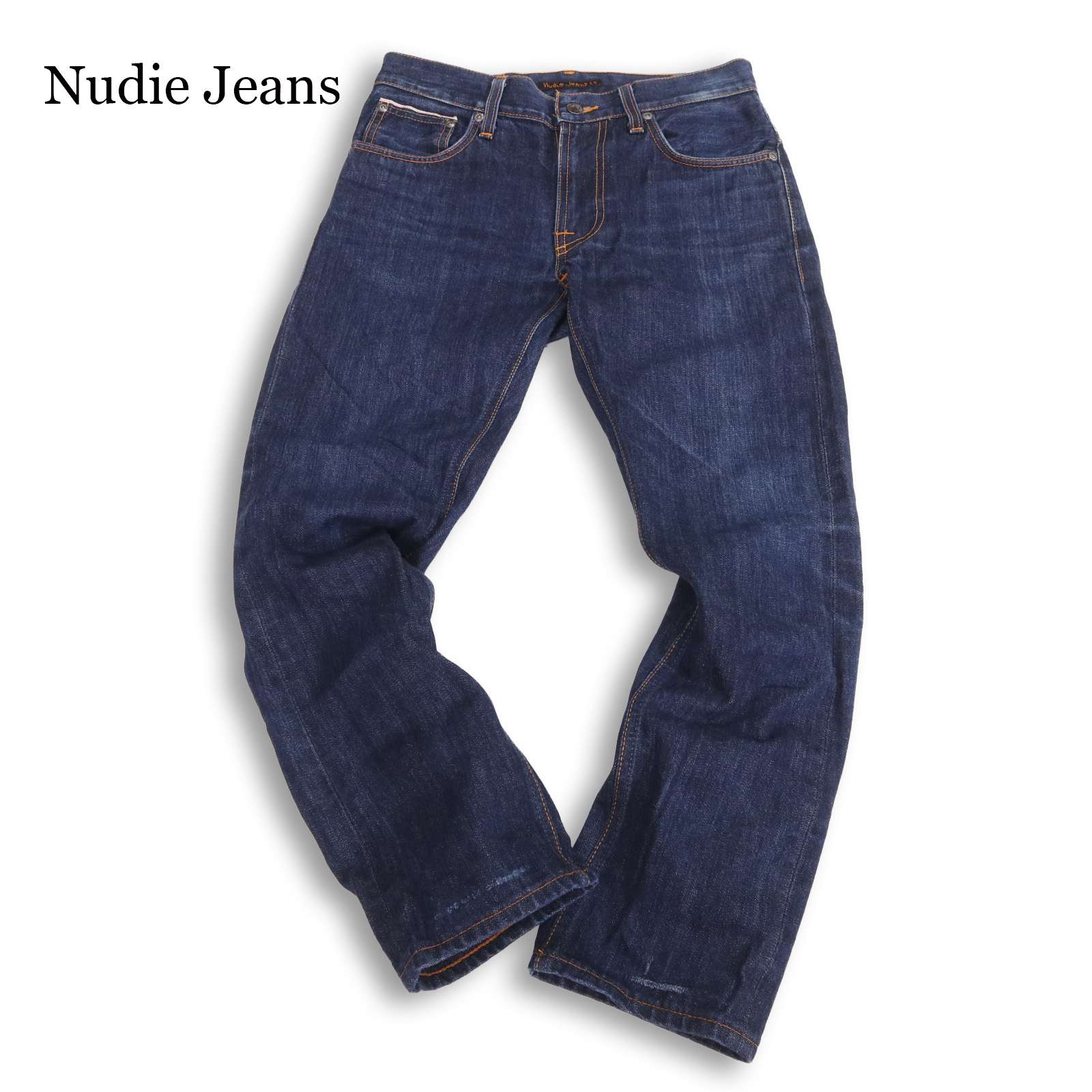 イタリア製★ Nudie Jeans ヌーディージーンズ 【THIN FINN】 スリム 5ポケット デニム パンツ ジーンズ Sz.29 メンズ