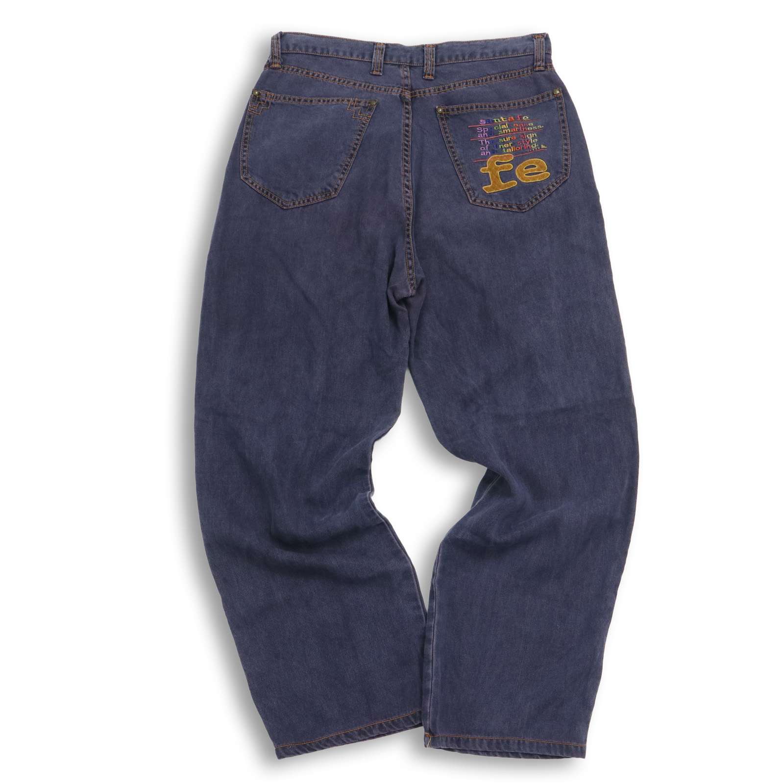 サンタフェ　デニム　ジーパン　32インチ　傷あり Santafe - 本物サンタフェsantafeコットンストレッチテンセルデニム