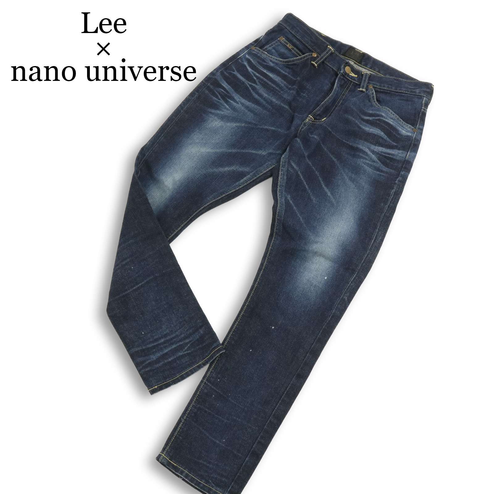 Lee 別注COOLMAX クロップドデニムパンツ/L.BLUE 新品】新品 NANO 