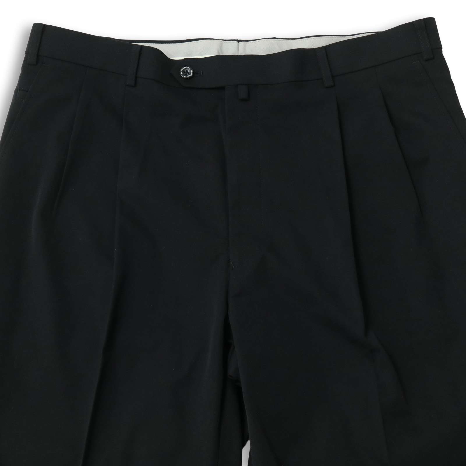 Munsingwear マンシングウェア ゴルフ 通年★ ストレッチ スラックス パンツ 大きいサイズ Sz.94 メンズ 黒