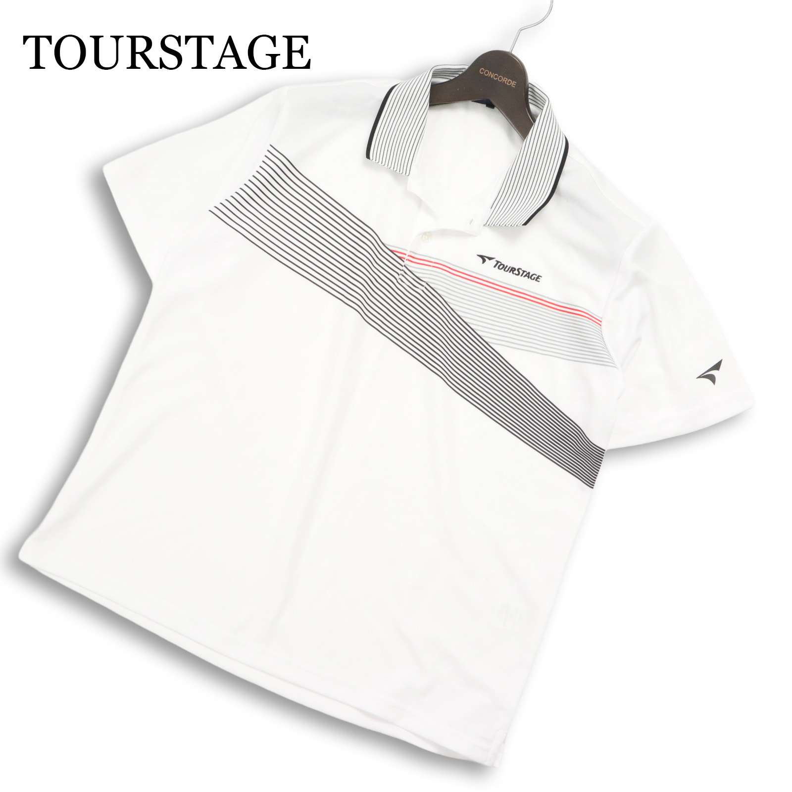 放出！新品未使用TOURSTAGE ホワイト ポロシャツ Lサイズ 楽天市場】ツアーステージ（シャツ・ポロシャツ｜メンズウェア