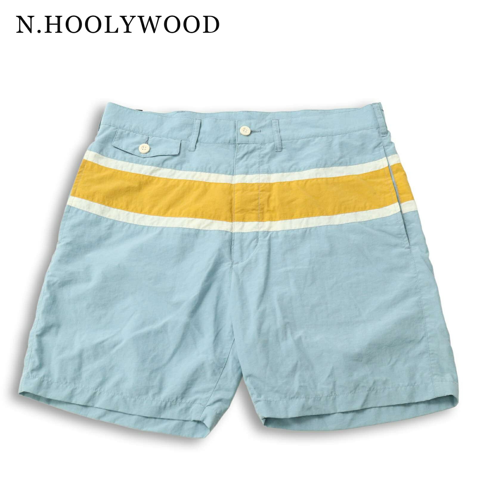 N.HOOLYWOOD エヌハリウッド ショートパンツ S ベージュ 【古着】【中古】【送料無料】 楽天市場】ショートパンツ メンズ（ブランドエヌハリウッド）（メンズ