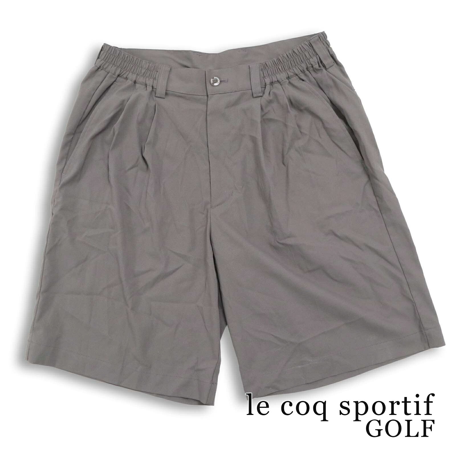 le coq sportif GOLF ルコック スポルティフ ゴルフ 春夏★ ハーフ ロゴ刺繍 イージー ショート パンツ Sz.L メンズ グレー ブランド le coq sportif GOLF サイズ・実寸 [サイズ表記] L 【実寸】 ウエスト： 約36.5 cm 股上： 約27.5 cm 股下： 約23.5 cm 裾幅： 約31.0 cm ワタリ： 約34.0 cm ウエスト最大39cm ※採寸は平置きで計測しております。 ※必ず実寸をご確認の上、ご入札ください。 ※多少の誤差はご了承ください。 コンディション [状態ランク] B [状態]目立った傷や汚れは無く問題なくご着用頂けます。 S 新品・未使用品 SA 新品 A 極めて美品・使用感のほとんどない中古品 B 美品・目立つ傷や汚れなどがない比較的綺麗な中古品 C 中古品・わずかな使用感や傷、汚れなど D 少々状態の悪い中古品・目立つ傷や使用感、汚れなど E 状態の悪い中古品・経年劣化以外の傷や汚れが目立つ ※中古をご理解いただける方のみご入札をお願いいたします。 コメント 大変オススメ商品ですので、ぜひともご検討くださいませ。 A6B04489