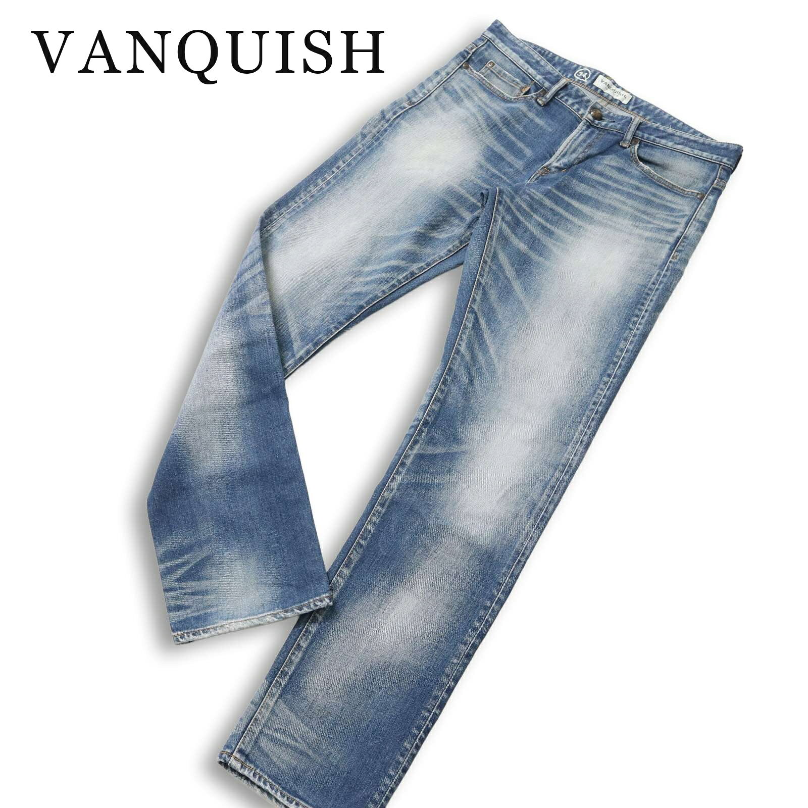 楽天市場】VANQUISH デニムの通販 VANQUISH ダメージ×リペア刺繍 