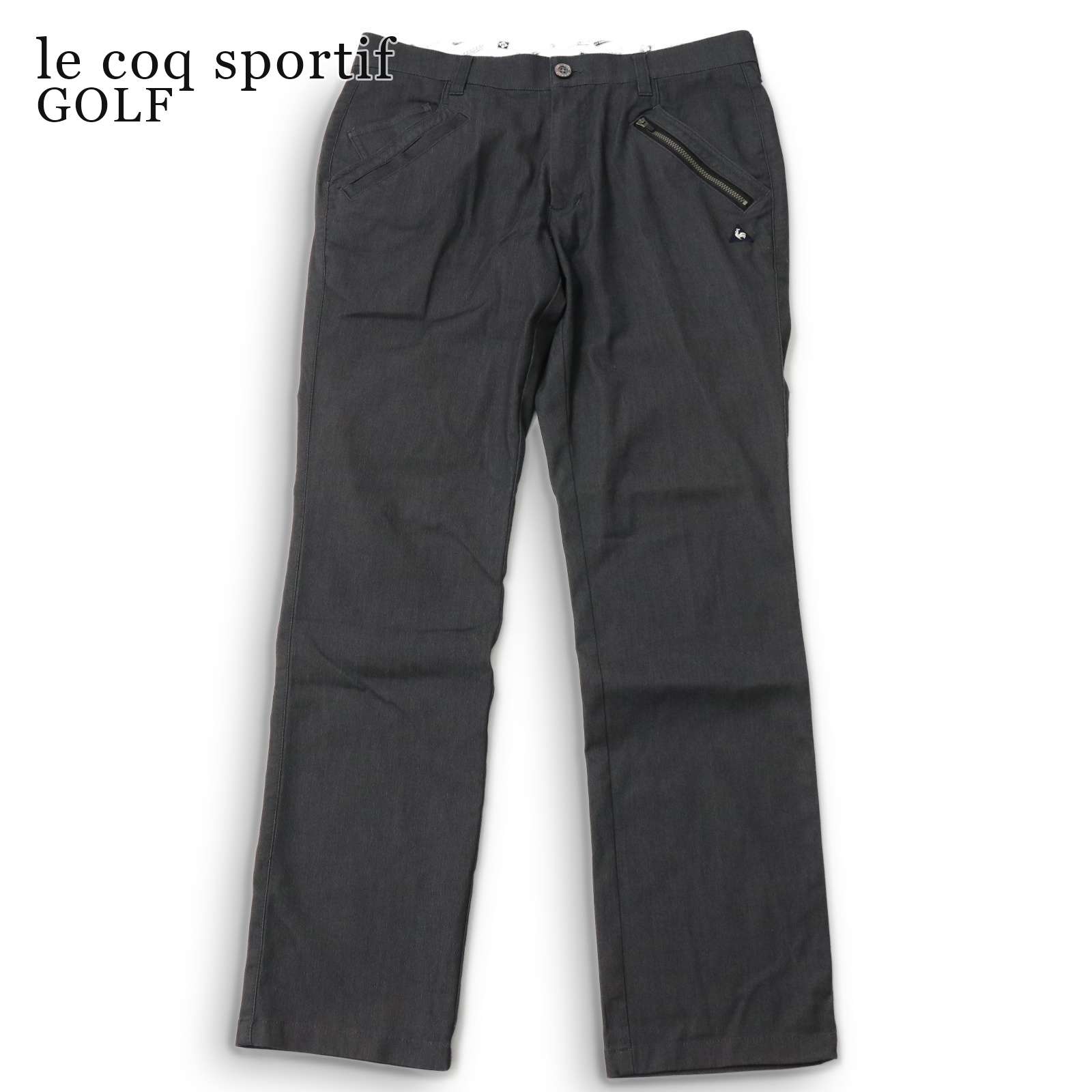 le coq sportif GOLF ルコック スポルティフ ゴルフ 通年★ ゴルファーズ ポケット ロング パンツ Sz.82 メンズ 灰 グレー ブランド le coq sportif GOLF サイズ・実寸 [サイズ表記] 胴囲82 【実寸】 ウエスト： 約41.5 cm 股上： 約25.0 cm 股下： 約75.0 cm 裾幅： 約18.0 cm ワタリ： 約30.5 cm ※採寸は平置きで計測しております。 ※必ず実寸をご確認の上、ご入札ください。 ※多少の誤差はご了承ください。 コンディション [状態ランク] B [状態]目立った傷や汚れは無く問題なくご着用頂けます。 S 新品・未使用品 SA 新品 A 極めて美品・使用感のほとんどない中古品 B 美品・目立つ傷や汚れなどがない比較的綺麗な中古品 C 中古品・わずかな使用感や傷、汚れなど D 少々状態の悪い中古品・目立つ傷や使用感、汚れなど E 状態の悪い中古品・経年劣化以外の傷や汚れが目立つ ※中古をご理解いただける方のみご入札をお願いいたします。 コメント 大変オススメ商品ですので、ぜひともご検討くださいませ。 A6B05124