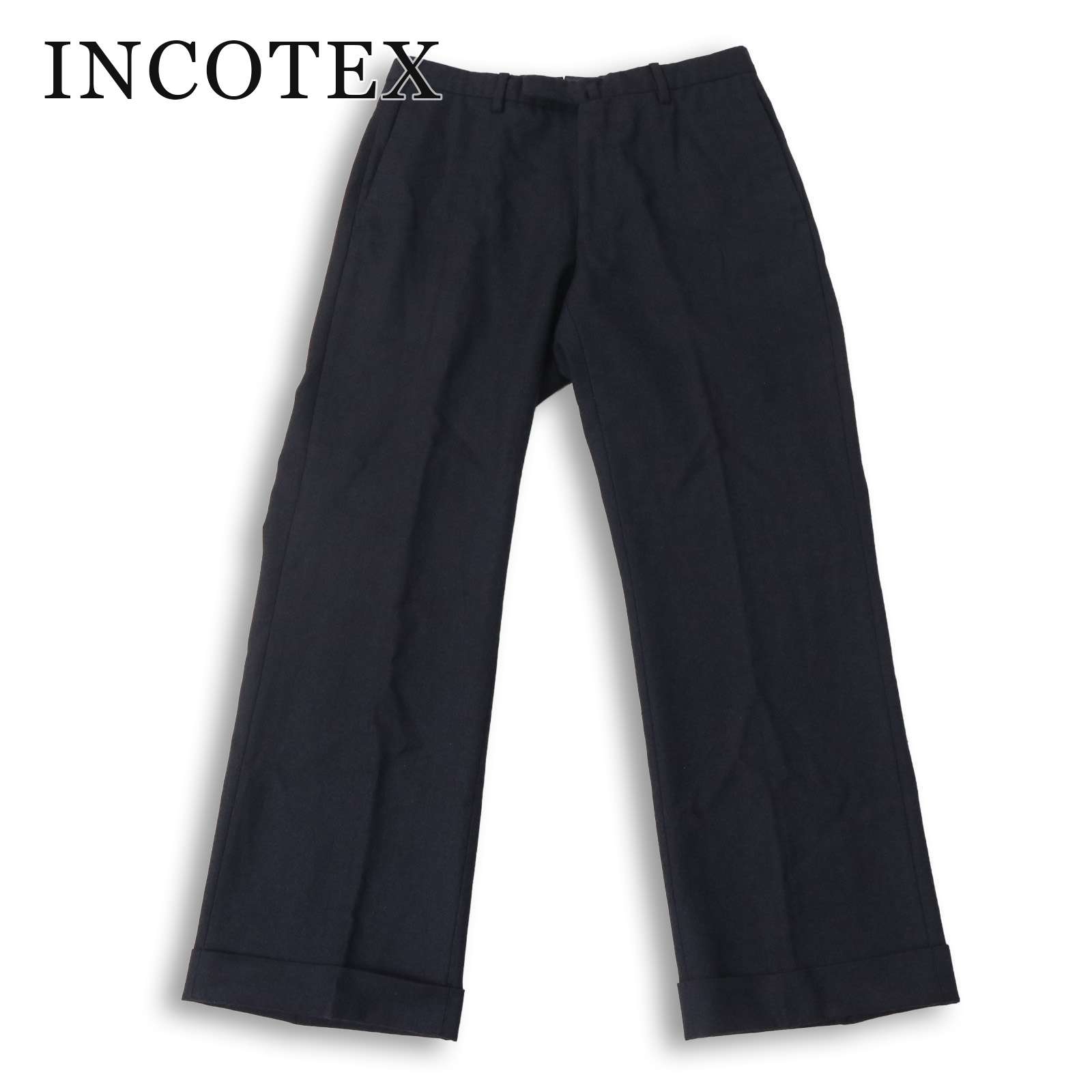 楽天市場】incotex super 100 ウールスラックスの通販