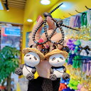 アクセサリー キーホルダー スマホストラップ バッグチャーム パンダ 可愛い パンダアクセサリー ギフト Concordia 車のキー 女の子 誕生日ギフト