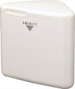 山崎産業 L トイレコーナー AL三角型 W(ホワイト)