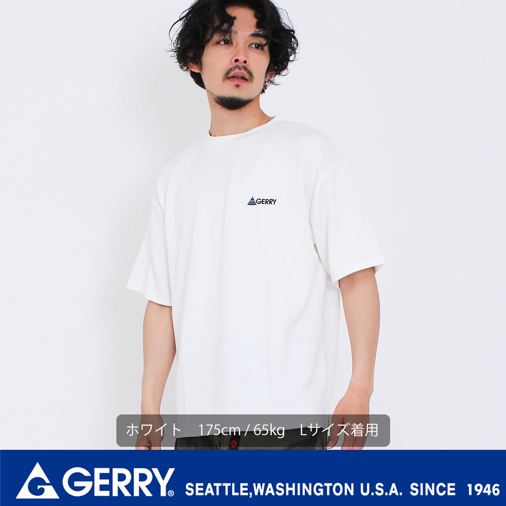 GERRY ジェリー メンズ 半袖Tシャツ 半袖 丸首 シンプル 無地 ワンポイント 定番 コットン ブランド ロゴ 刺繍 プリント クルーネック ゆったり スポーツ アウトドア キャンプ レジャー 男女兼用 大きいサイズ プレゼント 猛暑 酷暑 暑さ対策 涼しい 10代 20代 30代 40代 condor19-10000303 Condor19 楽天市場店 サンプル画像3