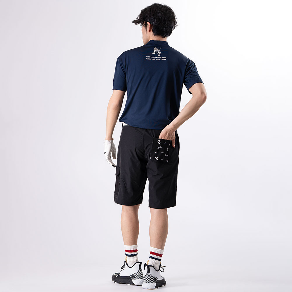 【送料無料】メンズ ゴルフウェア ショーツ 短パン 半ズボン ショーツ ブランド 人気 シンプル ロゴ プリント 20代 30代 40代 50代 春 夏 秋 ひざ丈 おしゃれ ブランド ハーフパンツ ゴルフ用品