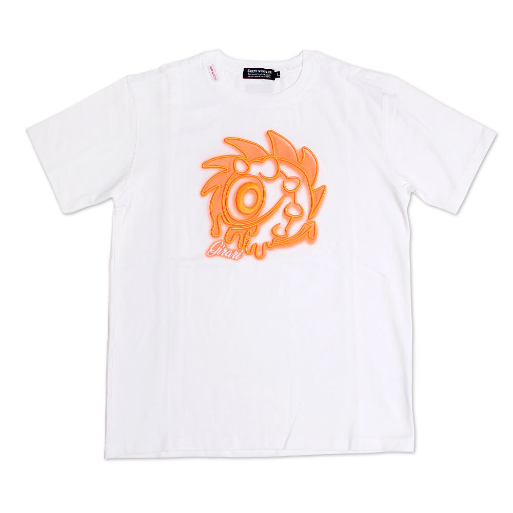 乐天商城 - 【送料無料】メンズ Tシャツ ストレッチ 3D刺繍 キャラクター ブランド ロゴ ワッペン GREED MONSTER 伸縮性 半袖 グリモン 立体刺繍 おしゃれ 半袖Tシャツ 定番 カジュアル コーデ 30代 40代 50代 春 夏 秋 インナー カットソー GMAL-5001-C