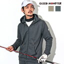 【送料無料】【ポイント10倍】【セール20%OFF!!¥22,000→¥17,600】ゴルフウェア メンズ パーカー ZIPパーカー ジップ...