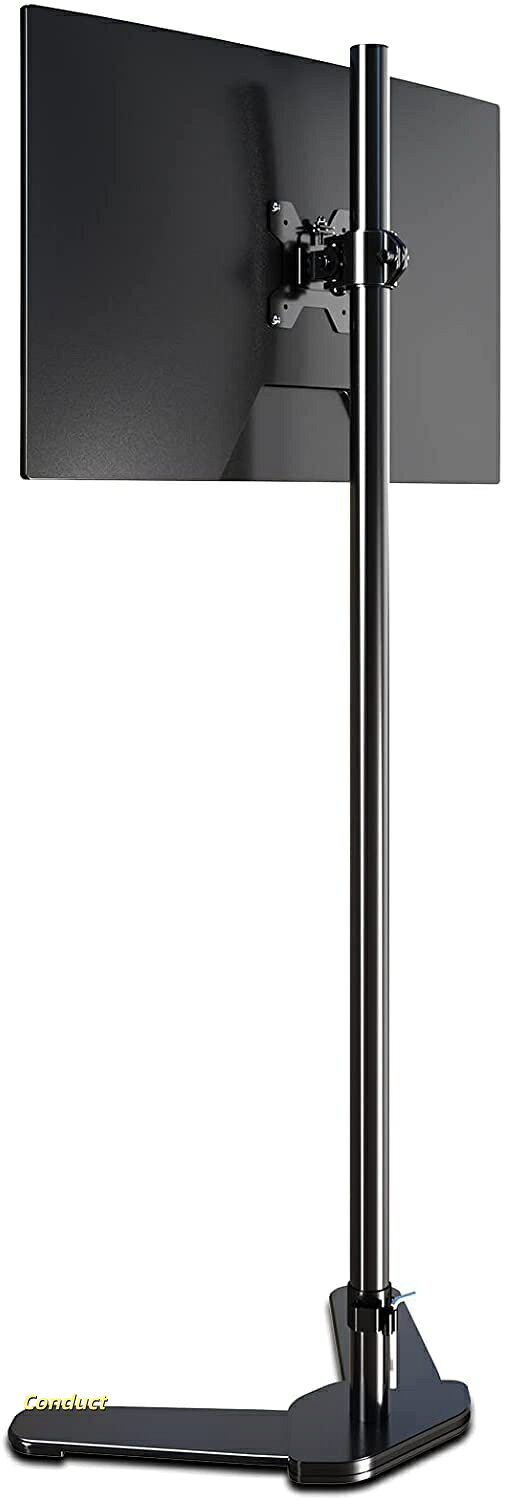 【送料無料】アーム抜き 置き型 自立式PCモニタースタンド 120CM高いアーム 13-27...