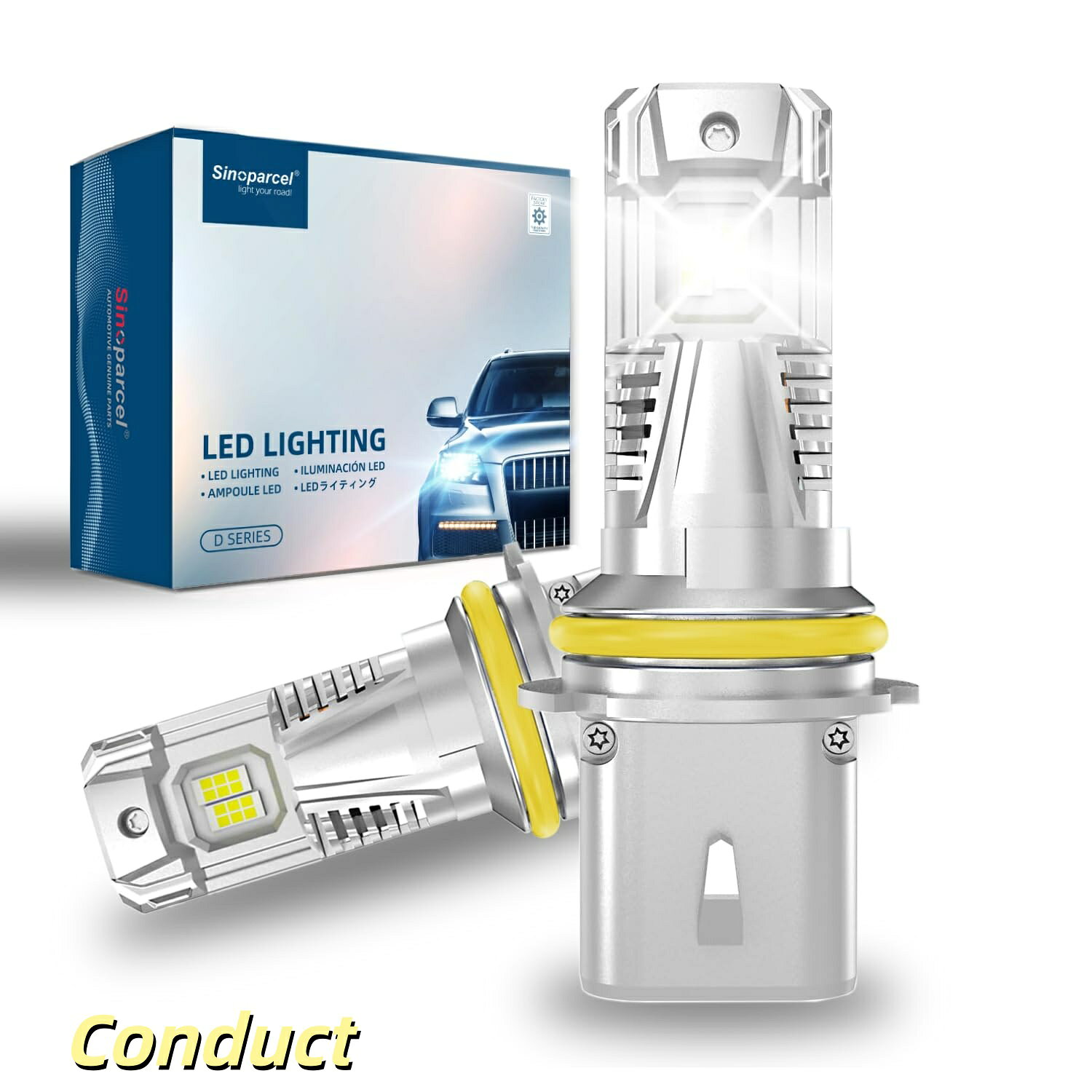 【送料無料】HB5/9007 LED ヘッドライト バルブ, 高輝度6500K | 7倍明るさUP, 爆光強化, HI/LO切替, 長寿命, 一体型, 取付簡単, 2年保証