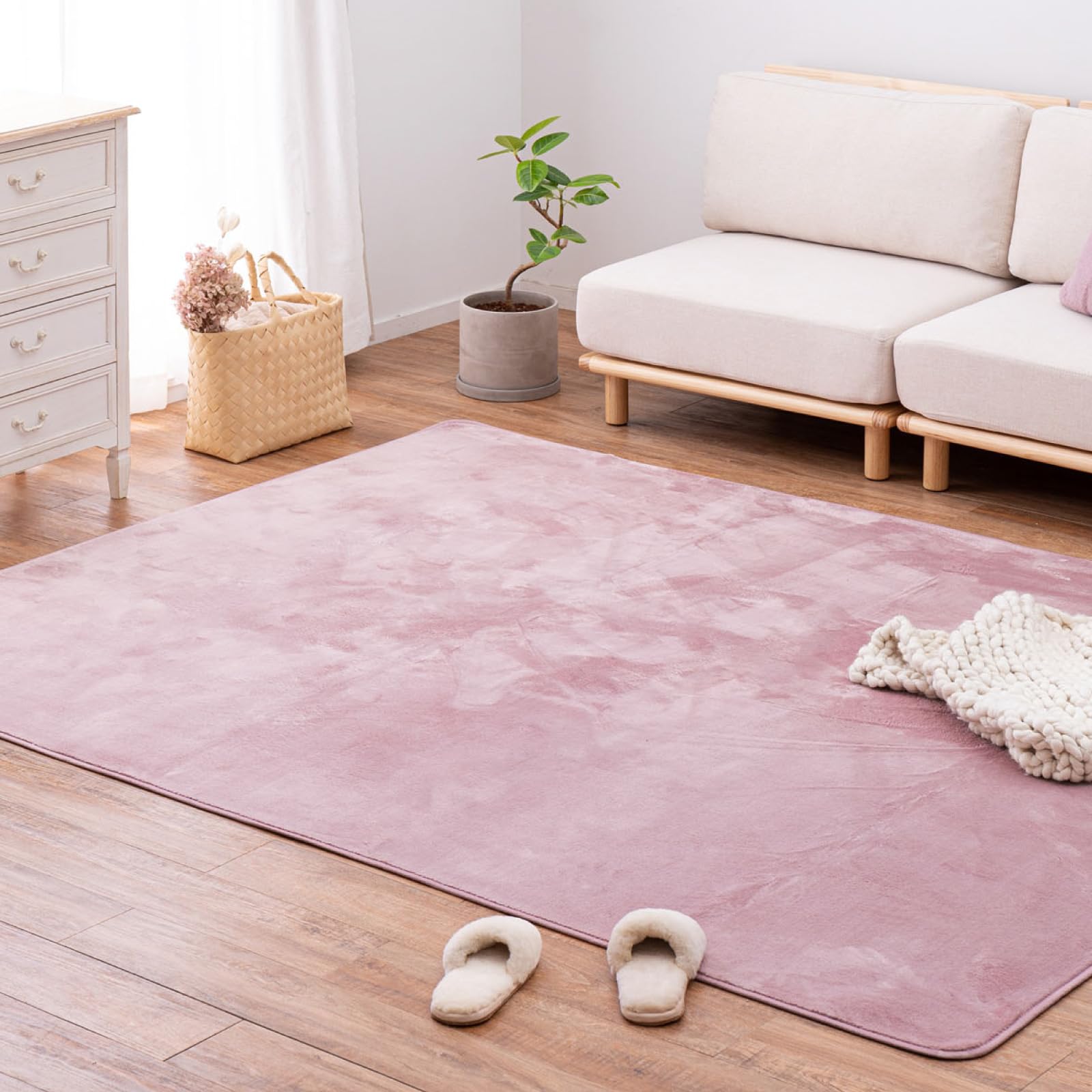 【送料無料】萩原 ラグ ホットカーペットカバー ピンク 約185×240cm 「メレンゲタッチラグ」 洗濯機で洗える ホットカーペット?床暖房【送料無料】萩原 ラグ ホットカーペットカバー ピンク 約185×240cm 「メレンゲタッチラグ」 洗濯機で洗える ホットカーペット?床暖房