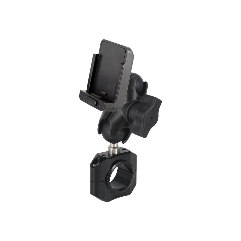 Rakuten - 【送料無料】REC-MOUNTS Bike (バイク)用 ナビマウントセット SANYO Panasonic ゴリラ(gorilla) 適合A用 対応クランプ径28.6mm/31.8mm用