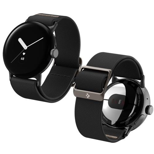 Rakuten - 【送料無料】[Spigen] Google Pixel Watch バンド Pixel Watch 3 / 2 / 1 41mm 対応 コンパチブル ソロループ スポーツ 調整可 ファブリ