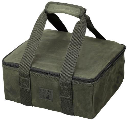 Rakuten - 【送料無料】キャプテンスタッグ(CAPTAIN STAG) ダッチオーブンバッグ スキレットバッグ 収納 綿帆布 22cm オリーブ UG-3073