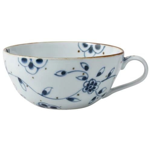【送料無料】有田焼 スープカップ 容量約300ml ロイヤル ブルー 電子レンジ可 食洗器対応 25406