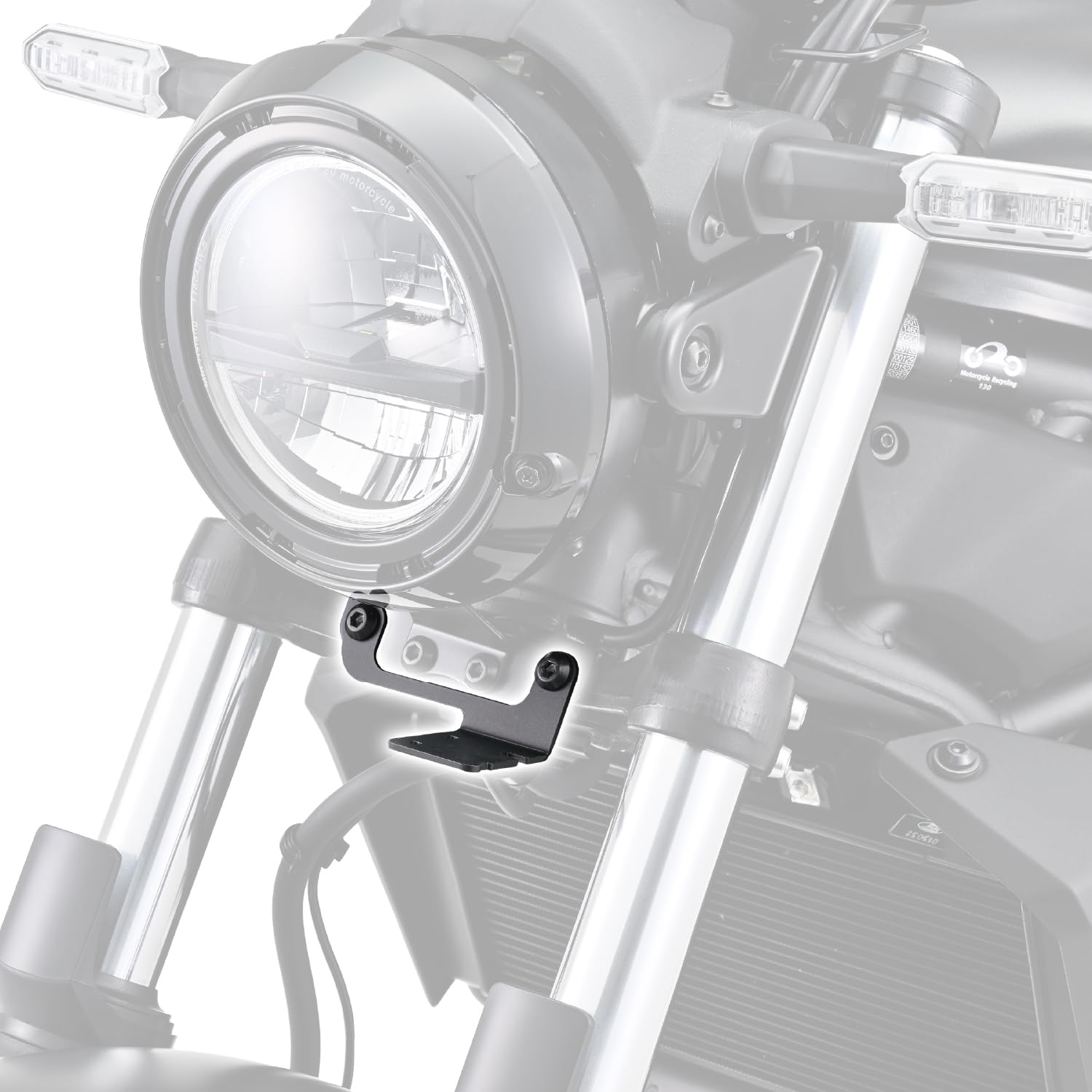 Rakuten - 【送料無料】デイトナ(Daytona) バイク用 ドライブレコーダー M760D / M820WD用 オプション品 エリミネーター(24)専用 ステー 電源取り
