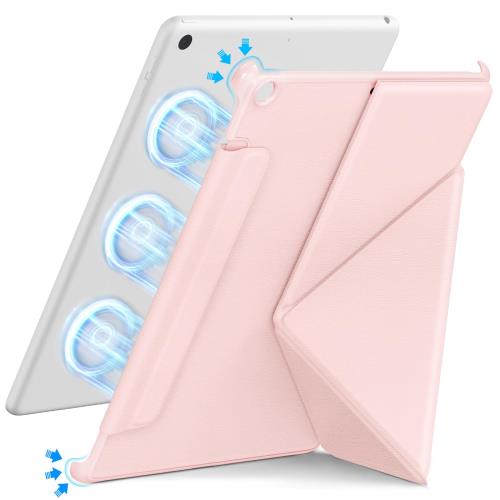 Rakuten - 【送料無料】2025年新登場?エッジ保護?磁気吸着式HEIGKOIK iPad 9世代 ケース 10.2インチ 2021/2020/2019モデル 第9/8/7世代専用 マグネ