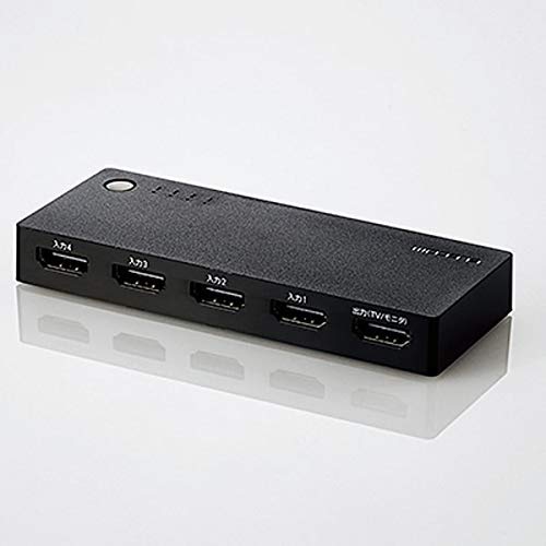 【送料無料】DH-SWL4BK HDMI切替器 4ポート(入力:4、出力:1)