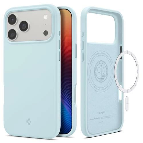 Rakuten - 【送料無料】Spigen 創業18年の技術力 iPhone 17 Pro Max ケース MagSafe対応 シリコン素材 マグネット搭載 マット 耐衝撃 米軍MIL規格
