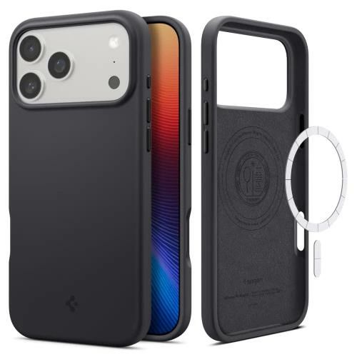 Rakuten - 【送料無料】Spigen 創業18年の技術力 iPhone 17 Pro ケース MagSafe対応 シリコン素材 マグネット搭載 マット 耐衝撃 米軍MIL規格 シリ