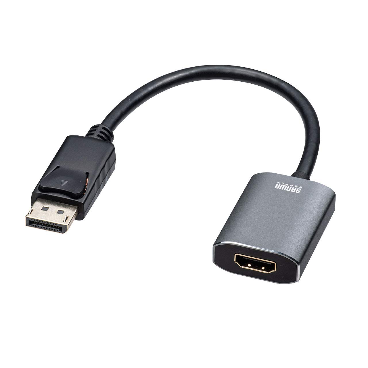 Rakuten - 【送料無料】サンワサプライ DisplayPort-HDMI 変換アダプタ HDR対応 AD-DPHDR01