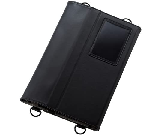 Rakuten - 【送料無料】エレコム ARROWS Tab Q5010対応 ソフトレザーケース 手帳型 ショルダーベルト付 キーボード対応 ブラック TB-Q5010PLFBK