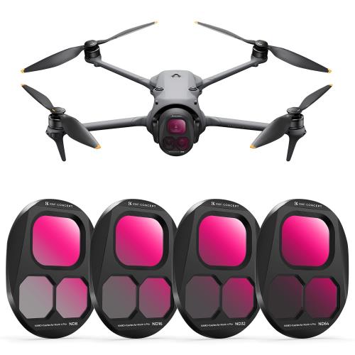 Rakuten - 【送料無料】KF Concept DJI Mavic 4 Pro 専用NDフィルター セット (ND8/ND16/ND32/ND64) 保護 減光フィルター 軽量設計 28層コーティン