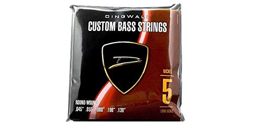 DINGWALL (ディンウォール) 5弦ベース弦 NICKEL PLATED STEEL LONG-SCALE 5 STRING SET .045-.130