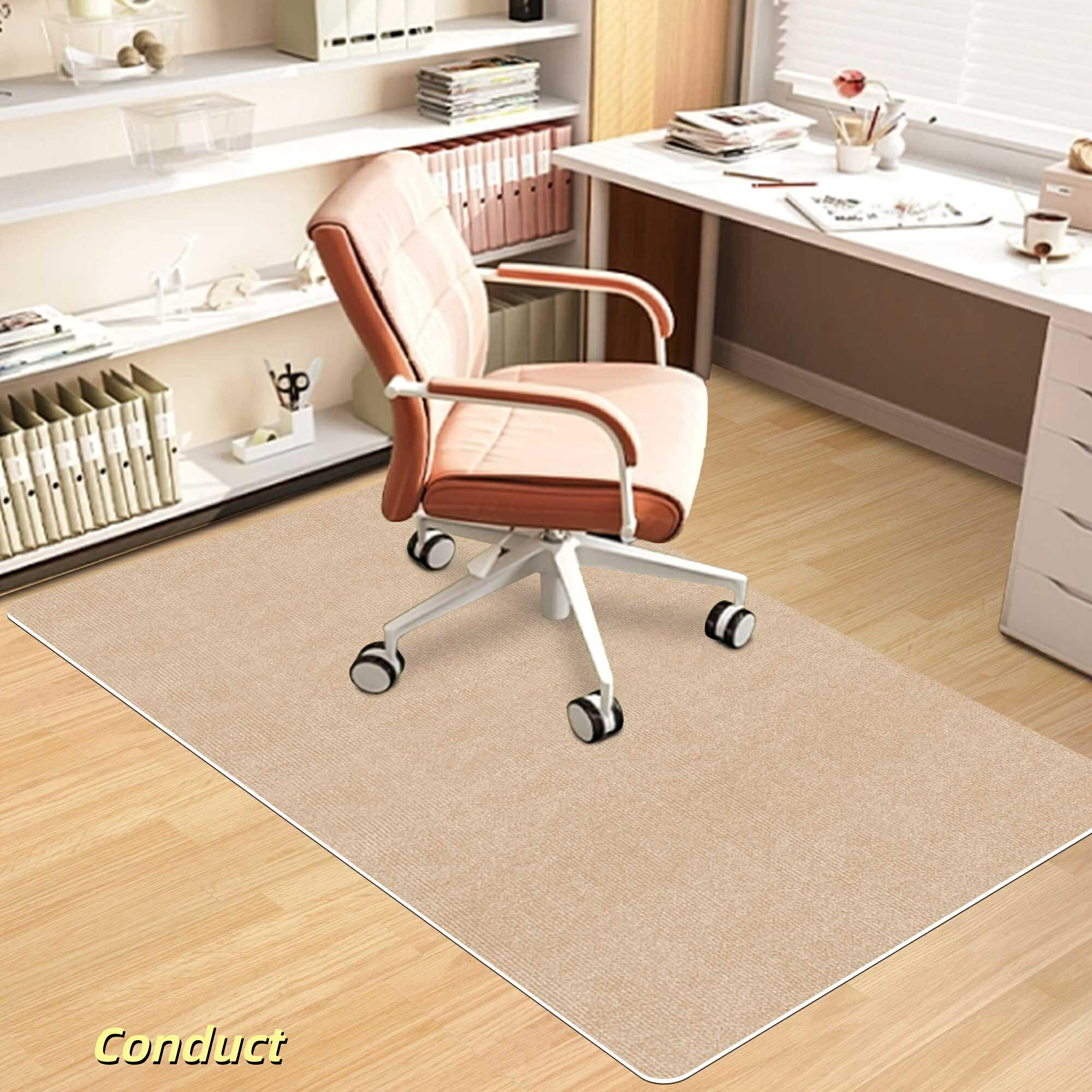 【送料無料】【Amazon 限定ブランド】チェアマット 床保護マット HDMOD 120x 90cm フロアマット 厚み4mm 滑り止め TPRマット ゲーミング