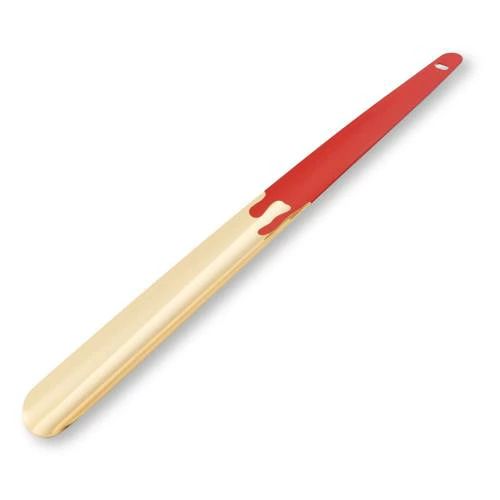 Rakuten - 【送料無料】[コロンブス] イタリア製 ミドルシューホーン UTILE4［ユーティリフォー〕 ゴールド/レッド 43cm