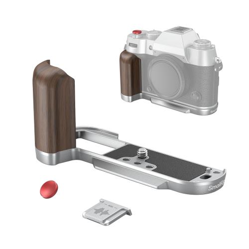 Rakuten - 【送料無料】SmallRig FUJIFILM対応 X-T50用 カメラ用ハンドル 木製L字ハンドル(シルバー) 4735