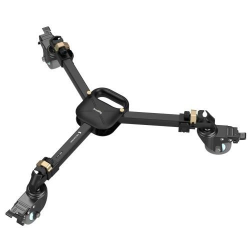 Rakuten - 【送料無料】SmallRig ビデオ三脚用 ドリー 汎用プーリー 耐荷重20kg 折りたたみ式3輪 クイックロック 静音 安定 収納バッグ付き-5020