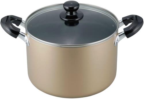 Rakuten - 【送料無料】和平フレイズ 両手鍋 煮物 カレー シチューポット おおらか鍋 22cm 大型サイズ IH対応 ふっ素樹脂加工 OR-7125