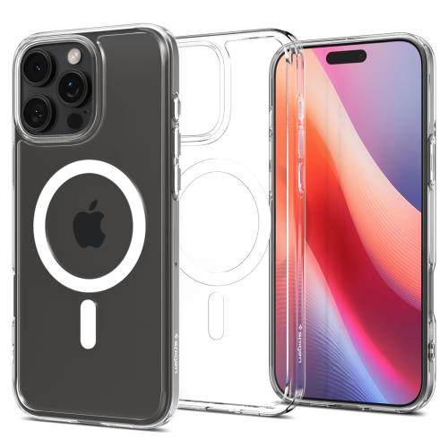 Rakuten - 【送料無料】Spigen 重さ28.5gの超軽量iPhone 16 Pro ケース MagSafe対応 軽量 クリア 透明 薄型 ストラップホール エアスキン?ハイブリ