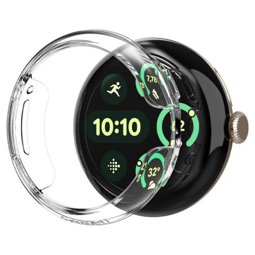 Rakuten - 【送料無料】Spigen Pixel Watch 3 / 3 Pro ケース 41mm PixelWatch3Pro 対応 落下 衝撃 吸収 簡易着脱 超薄型 シンプル スリム 軽量 保