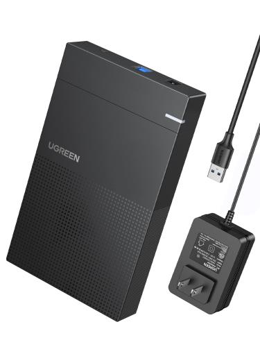 Rakuten - 【送料無料】UGREEN HDD ケース 3.5インチ HDD ハードディスクケース USB3.0接続 2.5/3.5インチ SATA 3.0対応 ssd ケース UASP対応 5Gbp