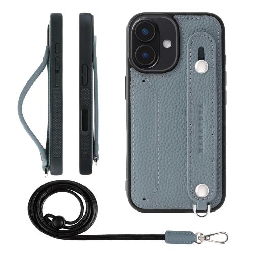 【送料無料】HANATORA iPhone16 ケース 本革 耐衝撃 背面ベルト ストラップリング スマホケース スマホ スタンド機能 ネックストラップ