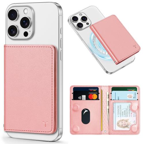 Rakuten - 【送料無料】[TUCCH] スマホカードケース 磁気吸着 6枚カード収納 [RFIDブロッキング] PU合皮 脱着簡単 軽量 背面 カードウォレット 磁