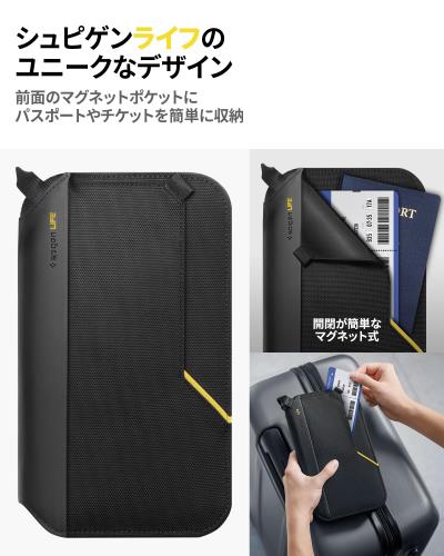 【送料無料】[Spigen] パスポートケース トラベルポーチ大容量収納/コンパクト ガジェットポーチ スキミング防止 セキュリティ KD500 AF conductdriver1-10019285 Conductドライバー 楽天市場店 サンプル画像2