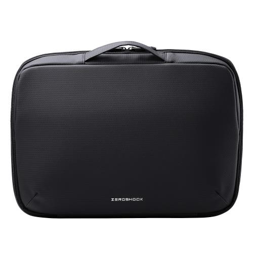【送料無料】エレコム PC用インナーバッグ ZEROSHOCK 合皮 整理タイプ 横型 14インチ ブラック ZSB-IBPRL14BK