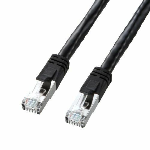 Rakuten - 【送料無料】サンワサプライ PoE CAT6 LANケーブル 30m ブラック KB-T6POE-30BK